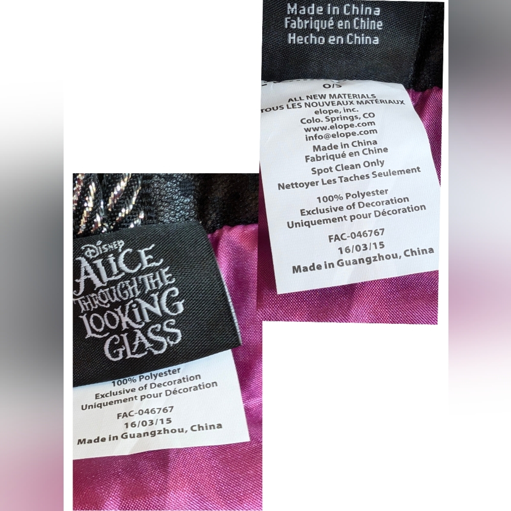 Movie Replica Jacket . Alice Through The Looking Glass Movie. Time Character - Picture 8 of 13